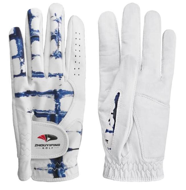 Fashionable new design Men and ladies cabretta leather golf glove