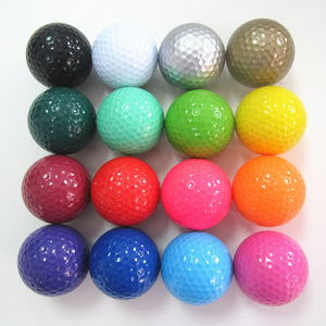 Brand new colored mini golf course Balls promotional golf ball, Blank golf practice ball