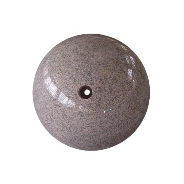 Floating stone ball sphere for garden water fountain