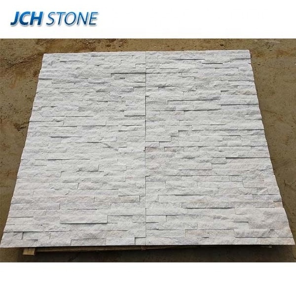 Nature quartzite culture stone white ledge stone indoor and outdoor wall tiles