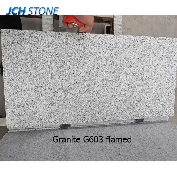 flamed granite paving stone