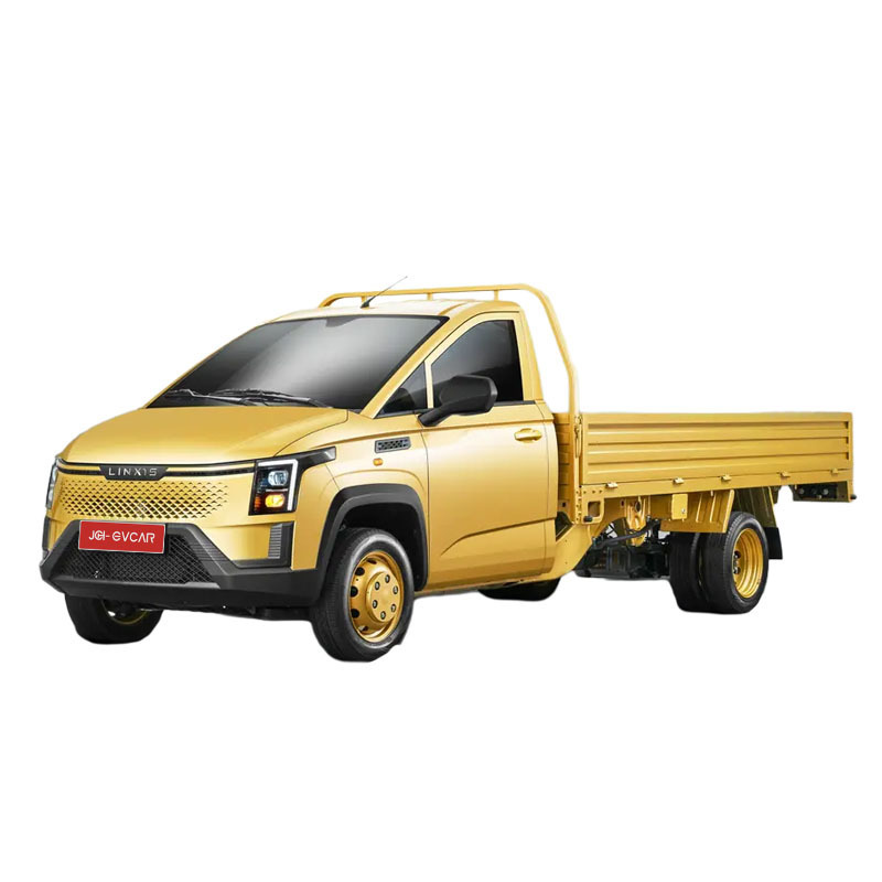 Wuling Cargo Van Mini Truck Hybrid 2 Seat Chinese Pickup Electric Trucks 4X4 2023 Wuling huangjinka Gold Right Hand Drive