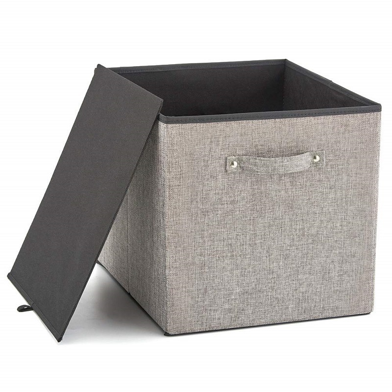 Stackable Storage Cube for Home Organization, Fabric Toy Boxes for Children