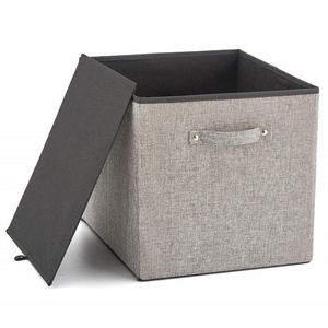 Stackable Storage Cube for Home Organization, Fabric Toy Boxes for Children