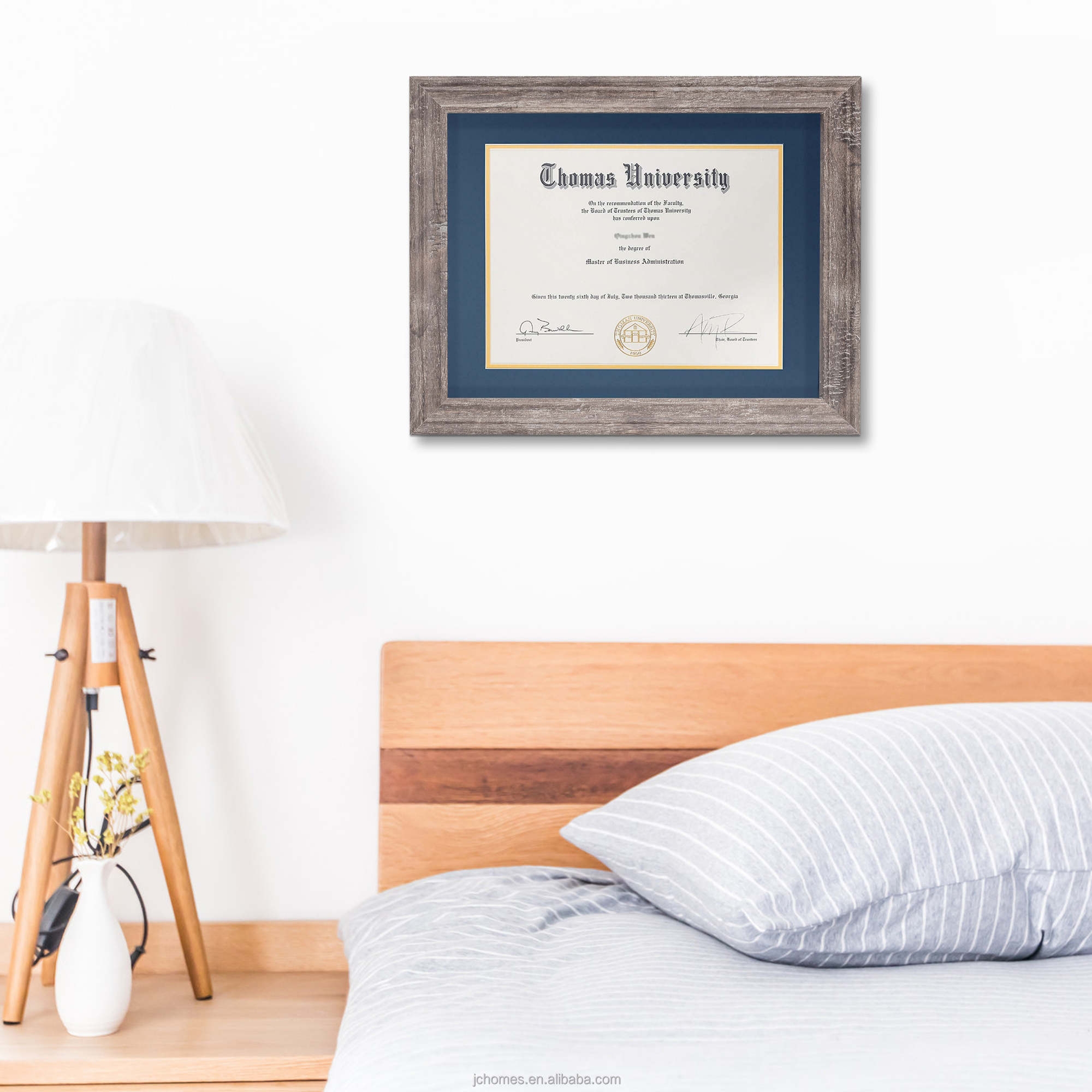 Pan Jun Certificate Frame A4 Document Rustic Color Diploma Frame Graduation Premium Certificate Frame MDF Hand Made Art Gifts