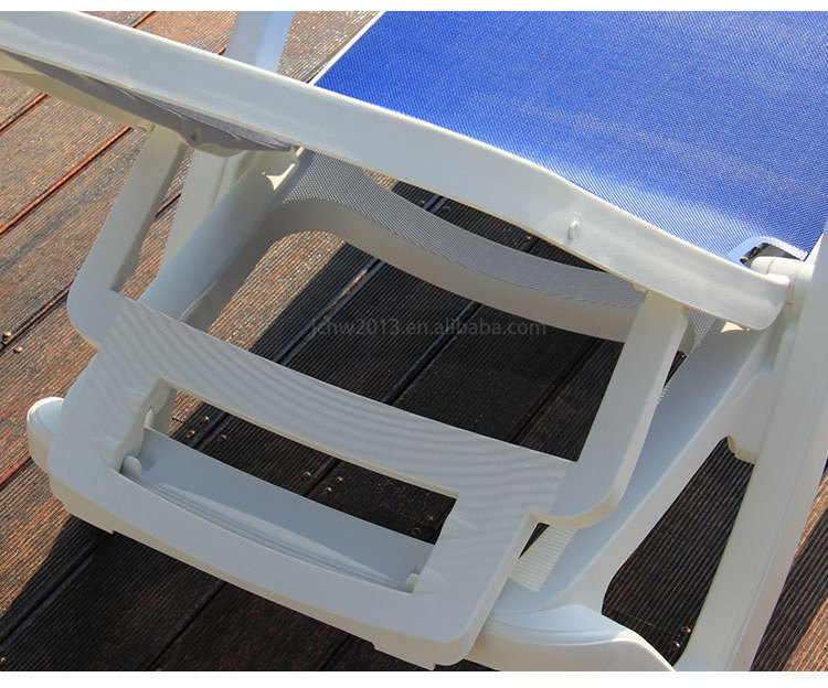 Juecheng long beach bed sun lounger sofa chair pool beach bed sun lounger