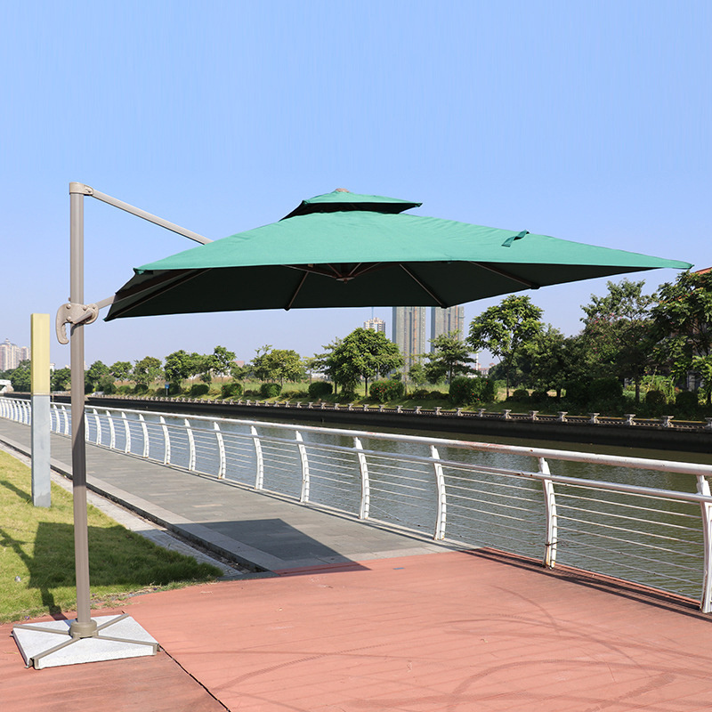 Juecheng customised red patio umbrella outdoor leisure ways outdoor umbrella for restaurant