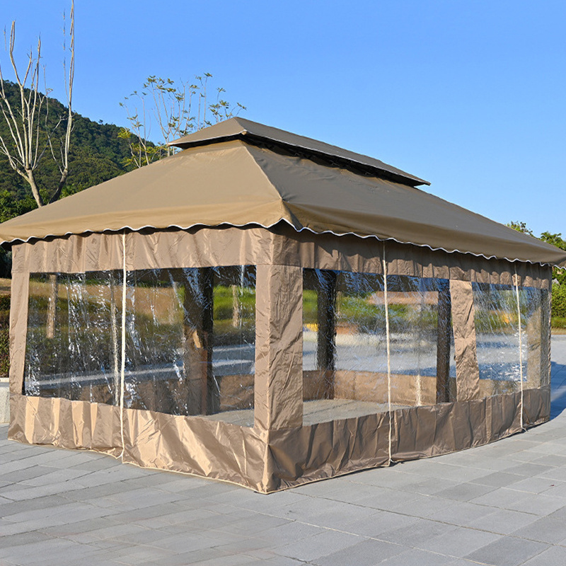 Juecheng custom printed gazebo water proof fabric 10x20 gazebo tent with sidewalls