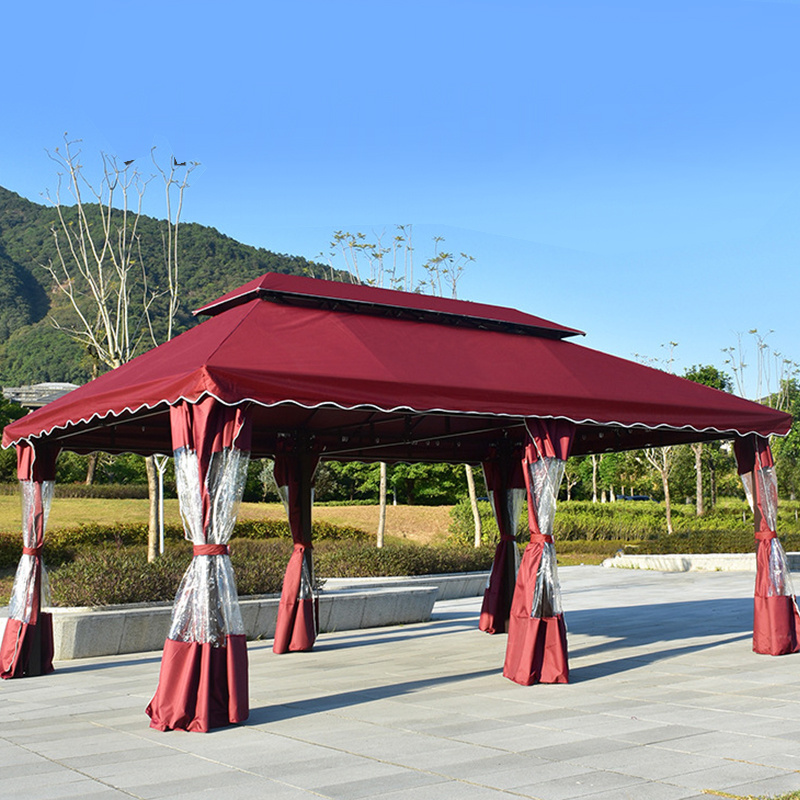 Juecheng custom printed gazebo water proof fabric 10x20 gazebo tent with sidewalls