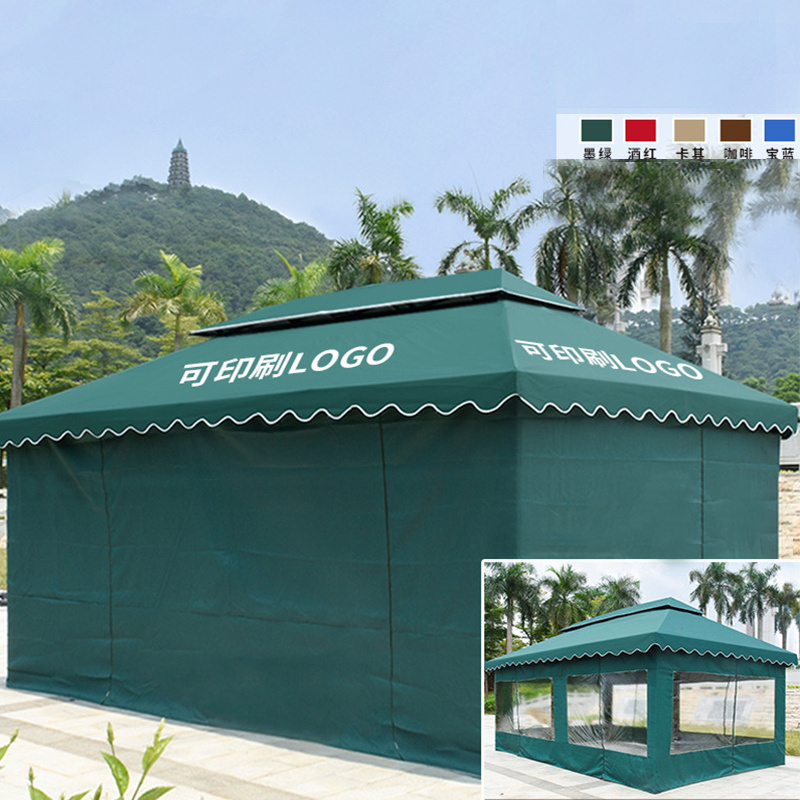 Juecheng custom printed gazebo water proof fabric 10x20 gazebo tent with sidewalls