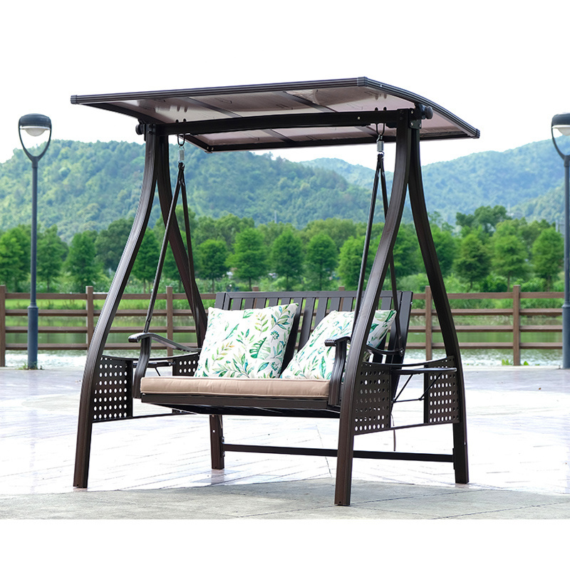 Juecheng furniture patio cushion outdoor leisure sofa chair patio swings hanging chair