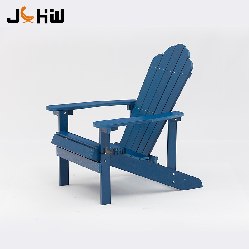 Juecheng outdoor garden beach sun bed wooden wholesale composite adirondack chair