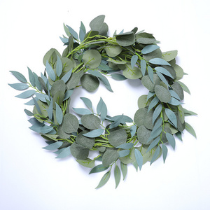 Amazon Hot Selling 2024 Eucalyptus Hanging Garland Artificial Vine Greenery for Decorations Plastic Carton Box Color 20pcs ZHE