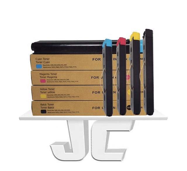 JC Toner For DCC240 DCC250 DCC5065 5540 6500 6550 240 242 250 252 WorkCentre 7655 7665 7675 Color Copier For Xerox  Toner