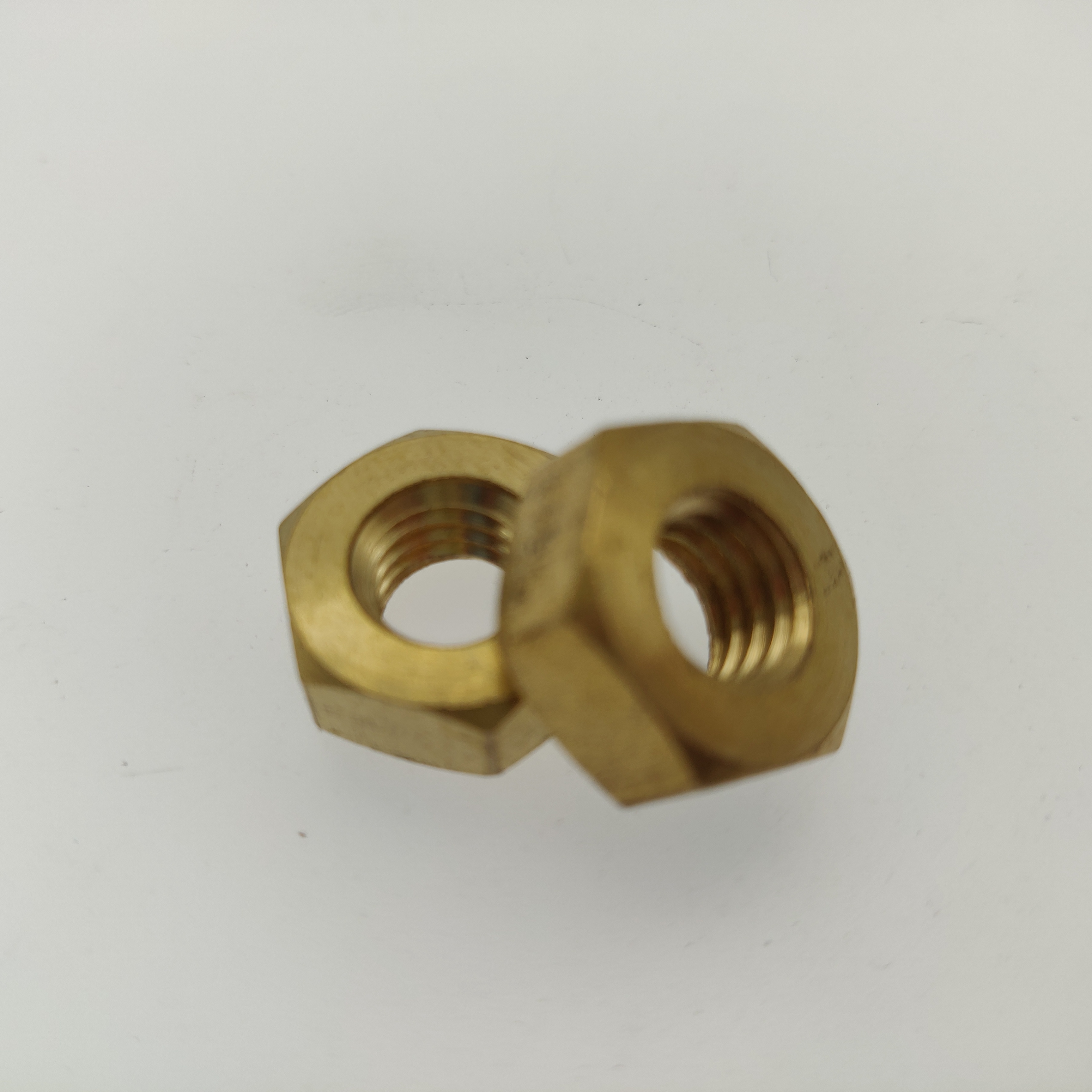 Wholesale Brass nut M6/M8/M10/M12 galvanized Serrated Self Locking Hex Nut