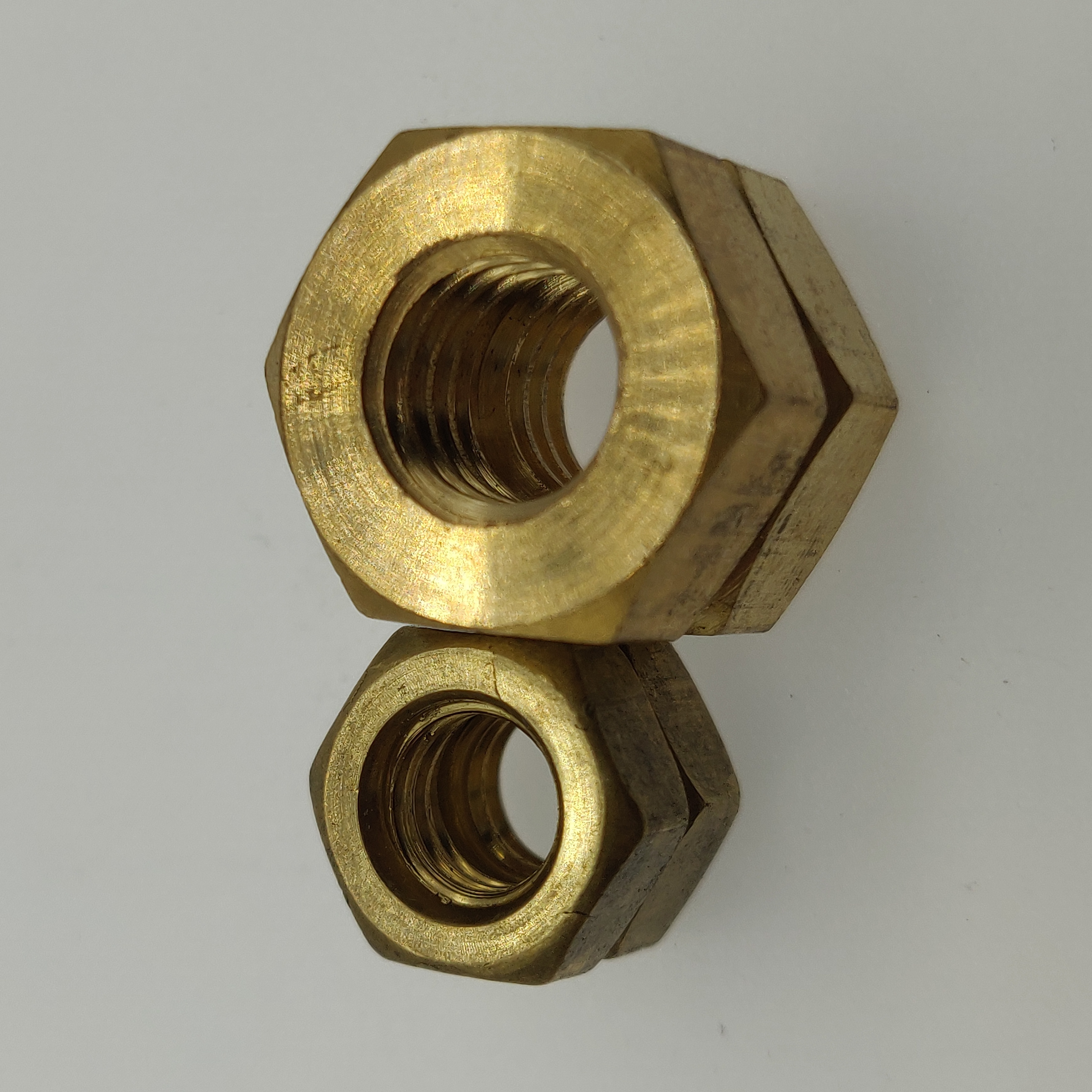 Wholesale Brass nut M6/M8/M10/M12 galvanized Serrated Self Locking Hex Nut