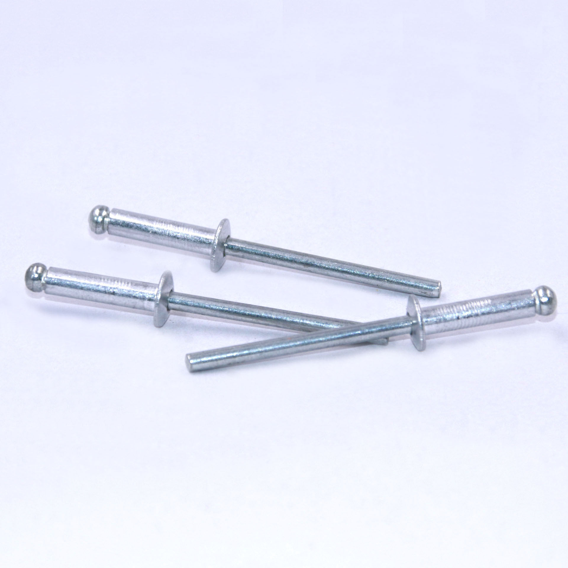 Blind Rivets in Aluminum Open end blind rivets for automotive industry and furniture items