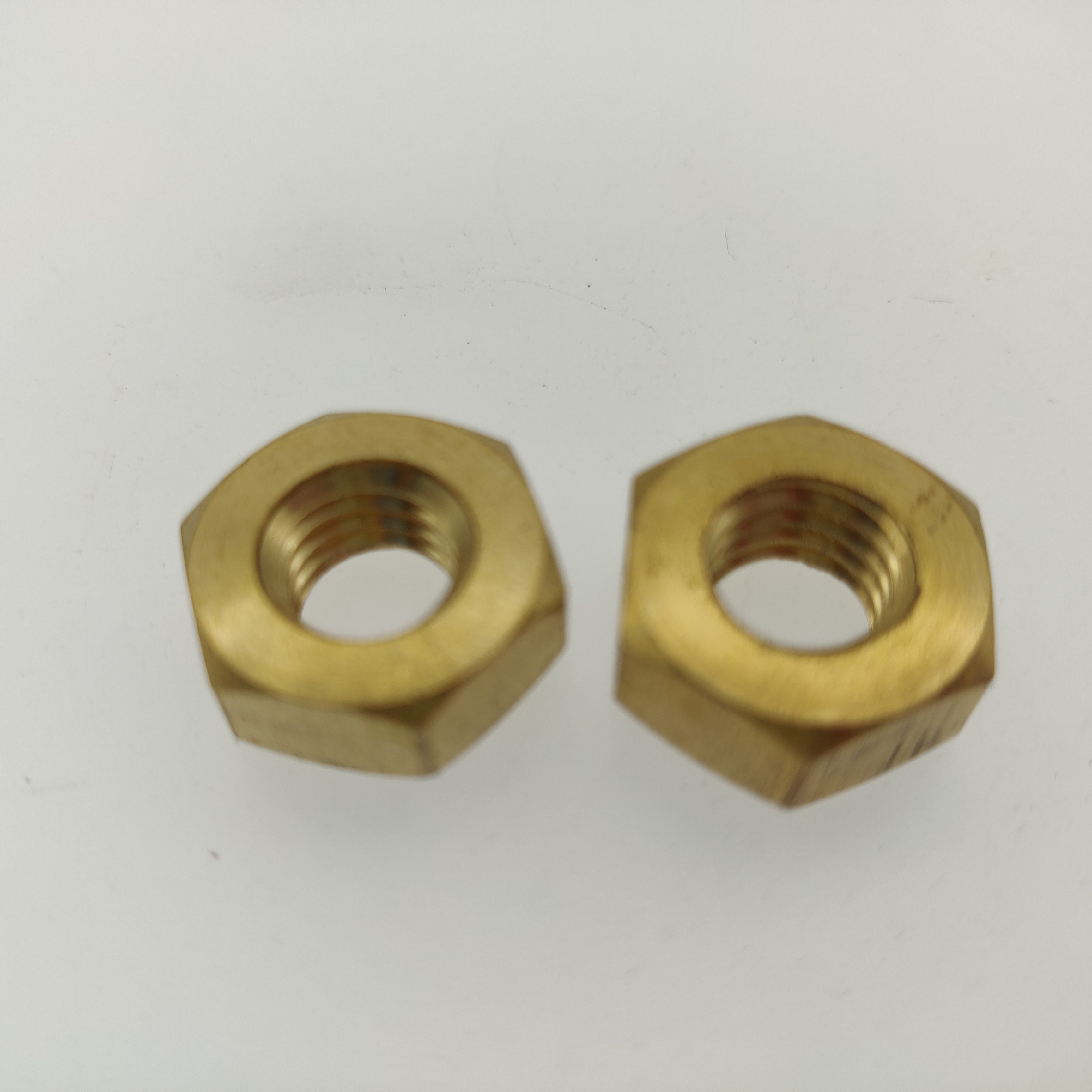 Wholesale Brass nut M6/M8/M10/M12 galvanized Serrated Self Locking Hex Nut