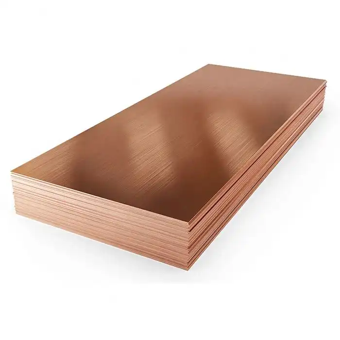 High Purity 99.99% Electrolytic Copper Cathodes C10100 red Cooper Plate Sheet 3mm