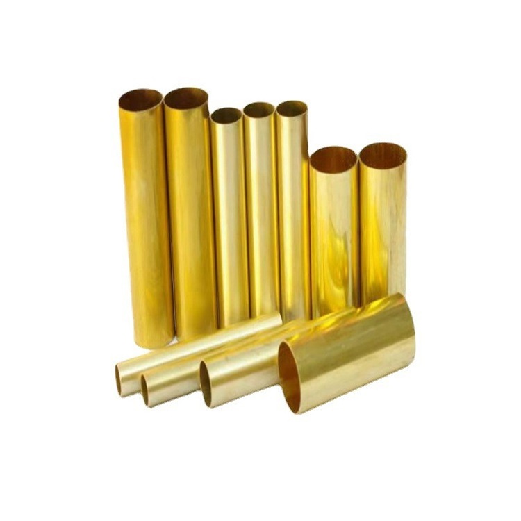 Small/Large Diameter thick wall Brass Tubing Customized Straight Copper tube/pipe