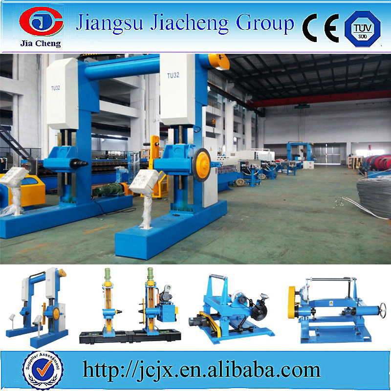 cable  pay off and take up machine for cable extruder