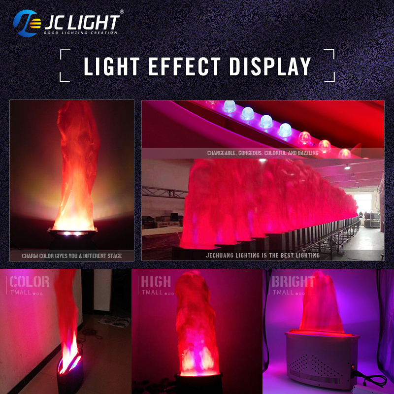 Festival Dj Fire Flame Machine Stage Halloween Party Artificial Fire Flame Light Electronic Silk Fire Brazier