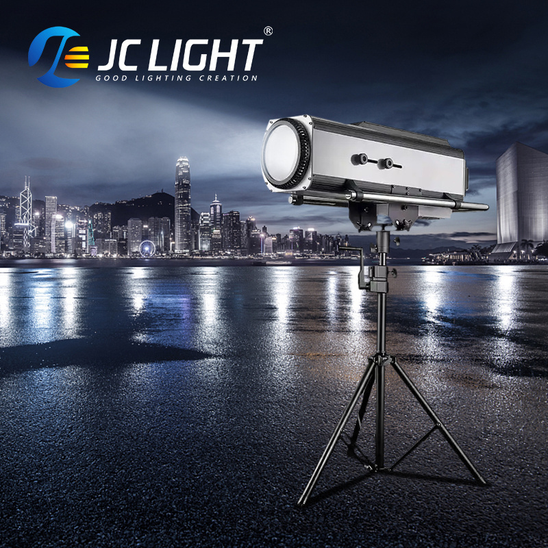 Led Stage Follow Spot Light 600W High Power Auto Follow Spot Light Dmx Follow Spotlight For Wedding Stage Show