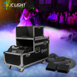 2000W 3000W Water Based Low Lying Fog Machine Stage Effect Equipment Hazer Water Fog Machine For Wedding Dj