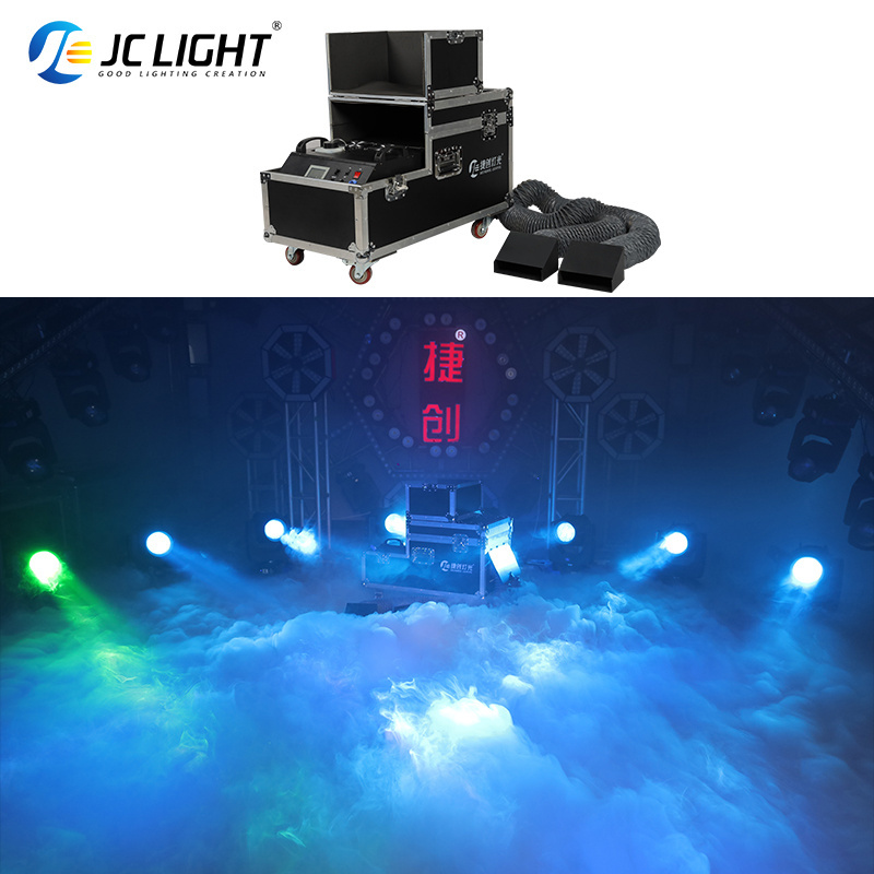 2000W 3000W Water Based Low Lying Fog Machine Stage Effect Equipment Hazer Water Fog Machine For Wedding Dj