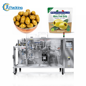 JCL Full Automatic Olive Pickle Cucumber Pouch Filling Machine Doypack Packing Machine