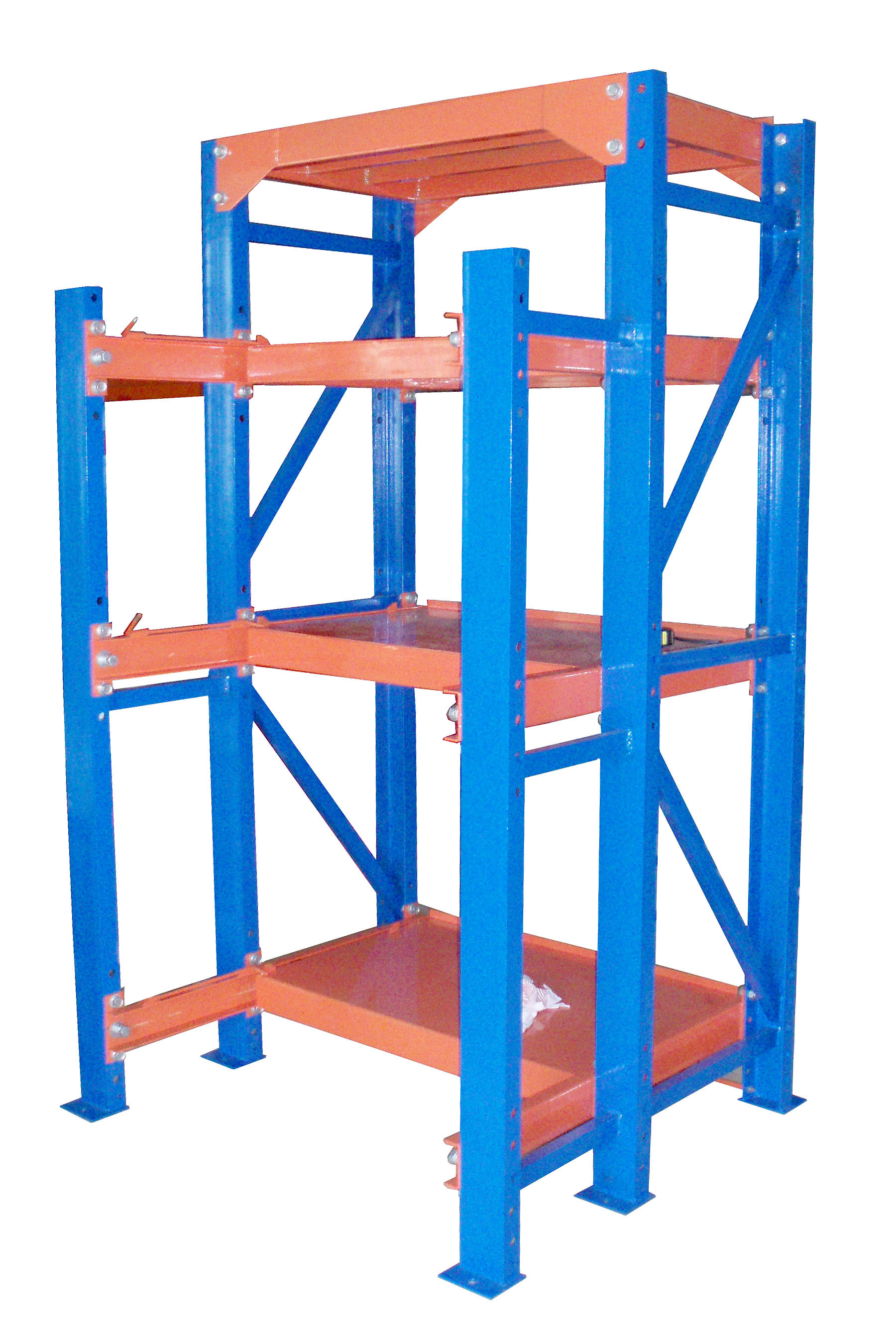 Customized Tools Injection Storage Shelves Heavy Duty Big Mold Rack For Warehouse