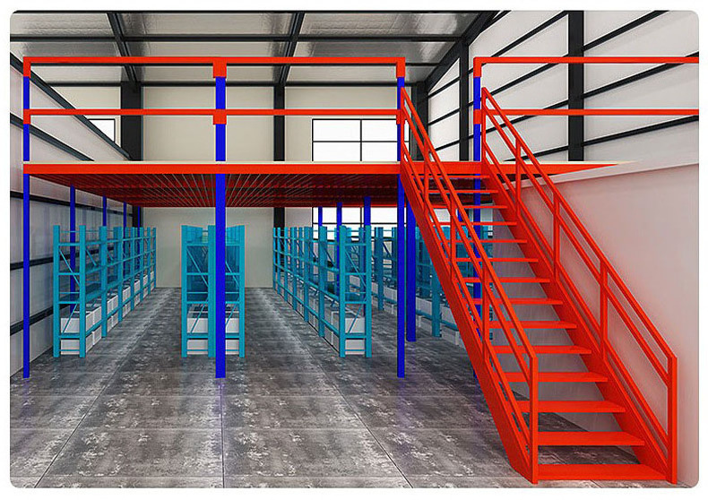 Warehouse Heavy Duty Loft Platform Stacking racks Storage Attic Rack Pallet Racking Mezzanine Floor Rack