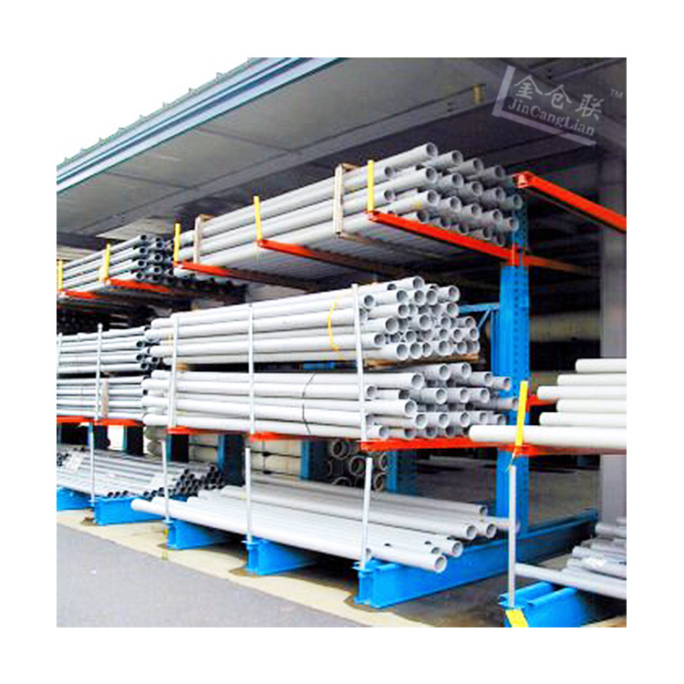 Industrial Heavy Duty OEM ODM Storage Racks Wall Mounting Tube Racking Gavenized Cantilever Rack For warehouse