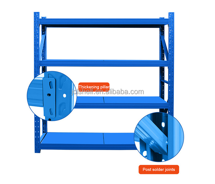 High Standard Making Craft System Stacking Warehouse Rack Storage Shelf Light And Medium Shelf