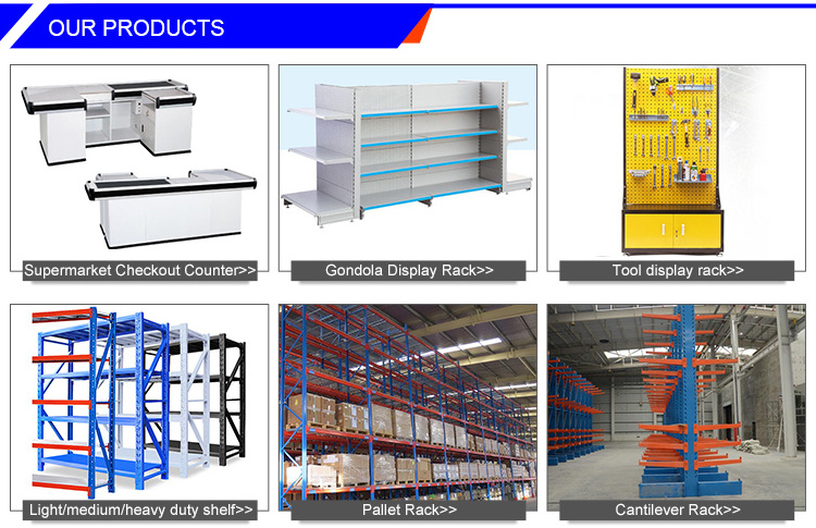 Customized Shop Rack Store Shelving Retail Gondola Shelving Display Shelf Supermarket Shelves