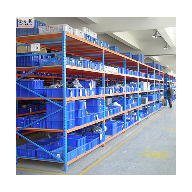 Custom Factory Industrial Medium Duty Shelf Warehouse Rack Adjustable Steel Storage Shelves