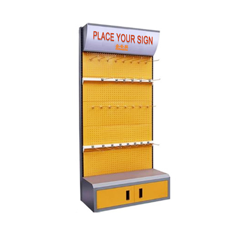 Store Racks Shelf Super Market Shop Display Stand For Hanging Rack