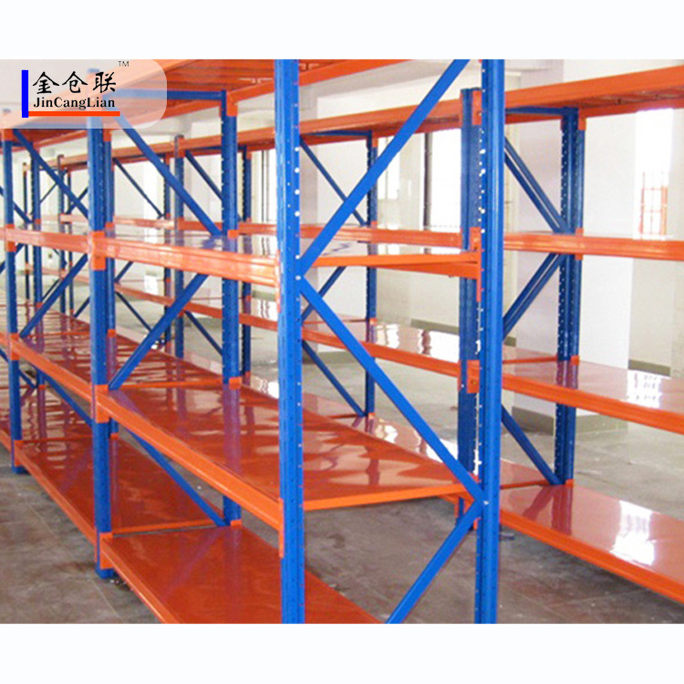 Warehouse Industrial Shelving Long-Span Shelving Racks Medium Duty Racking System