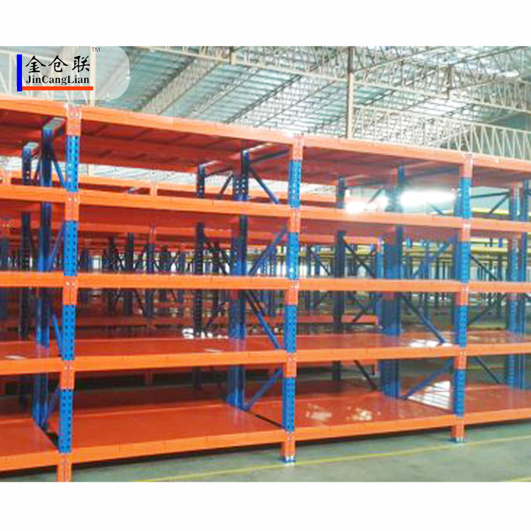 Warehouse Industrial Shelving Long-Span Shelving Racks Medium Duty Racking System