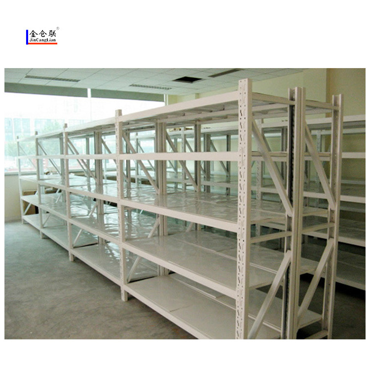 Industrial Shelves Metal Adjustable 4 tiers Medium Duty Rack Garage Storage System Shelves & Units