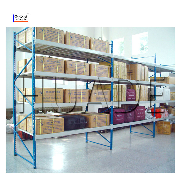 Hot Selling Easy Assembly Medium Duty Storage Steel Display Shelves For Warehouse