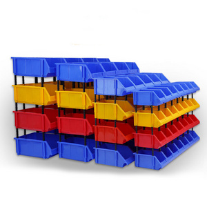 Storage Bin High Quality Warehouse Office Workshop Use Plastic Shelf Stack Stackable Spare plastic bins