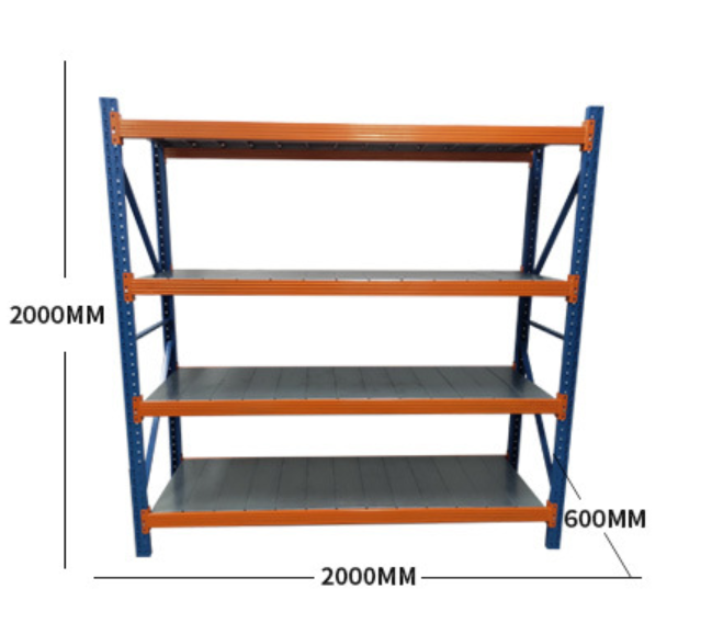 Boltless rack shelve easy to install Light/Medium duty storage shelves Customized rack shelves with capacity 100~-500kg