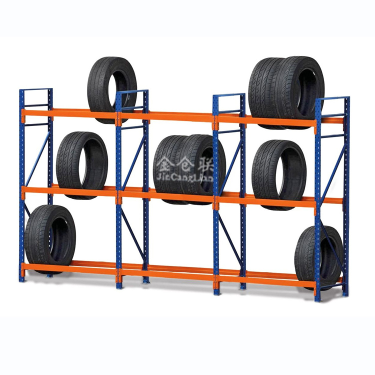 4S automobile store tyre racks 2-3 layers durable rack for tire storage Customized metal rack shelves for car tyres