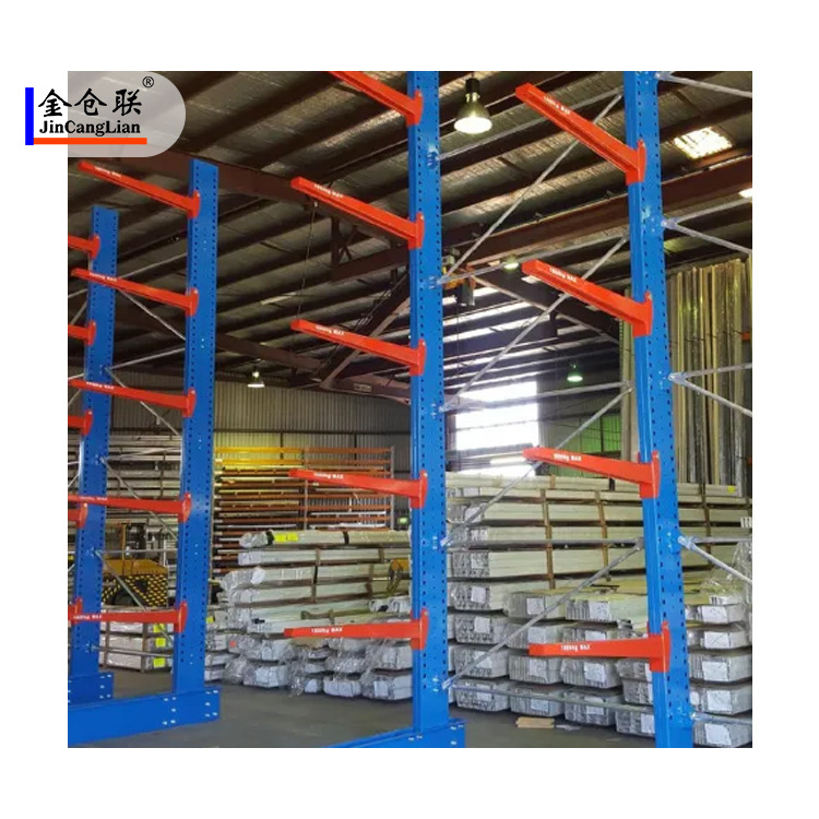 China Factory Medium Duty PVC PIPE Cantilever Racking Wide For Industrial Storage Rack