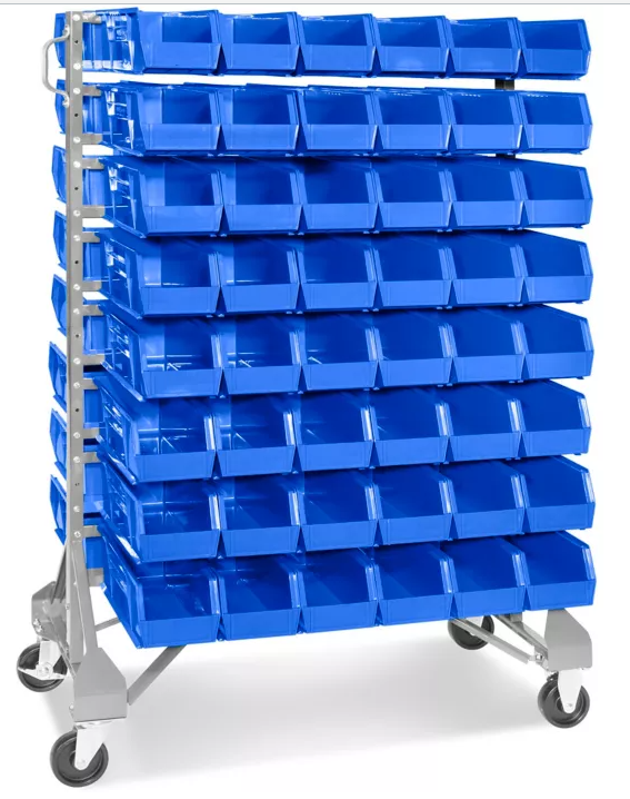 Storage Bin High Quality Warehouse Office Workshop Use Plastic Shelf Stack Stackable Spare plastic bins