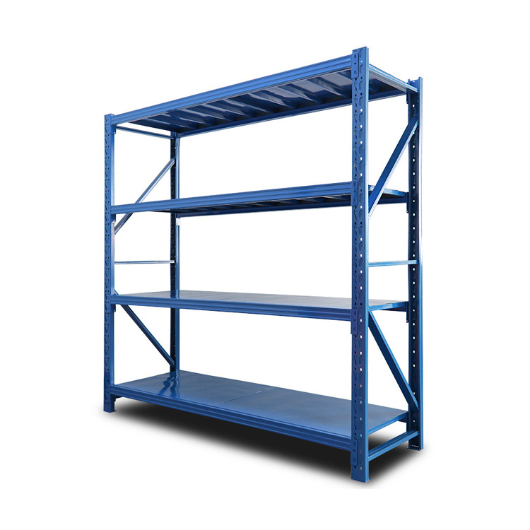 China Factory Warehouse Steel Rack Solid Warehouse Rack Boltless Shelving