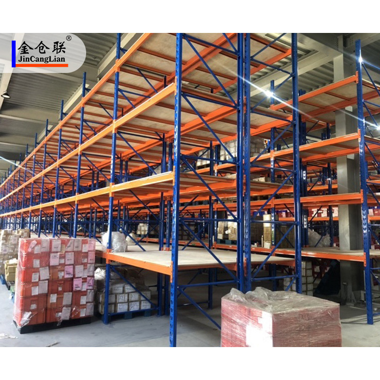 Customized Industrial Shelf Stacking Pallet Racking System Warehouse Shelves