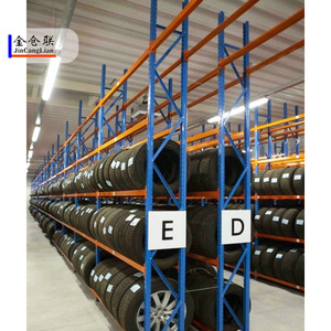 Commercial Tire Storage Rack Metal Rack Shelving Equipment Pallet Car System Warehouse Shelf