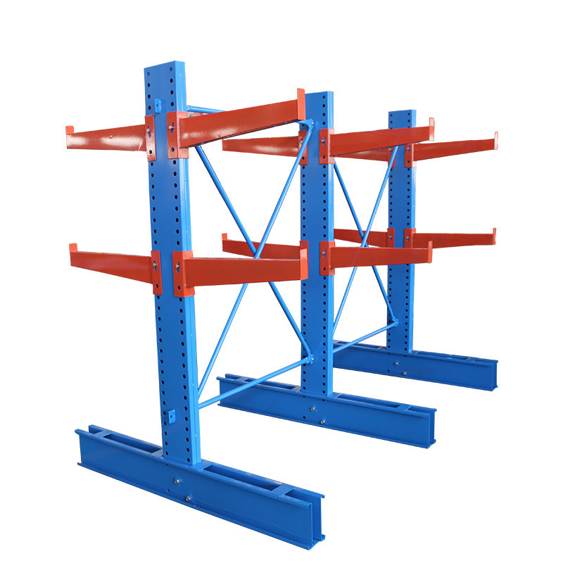 Customized storage cantilever shelving warehouse steel racks Cantilever shelve Cantilever shelving for aluminum/PVC/metal pipes